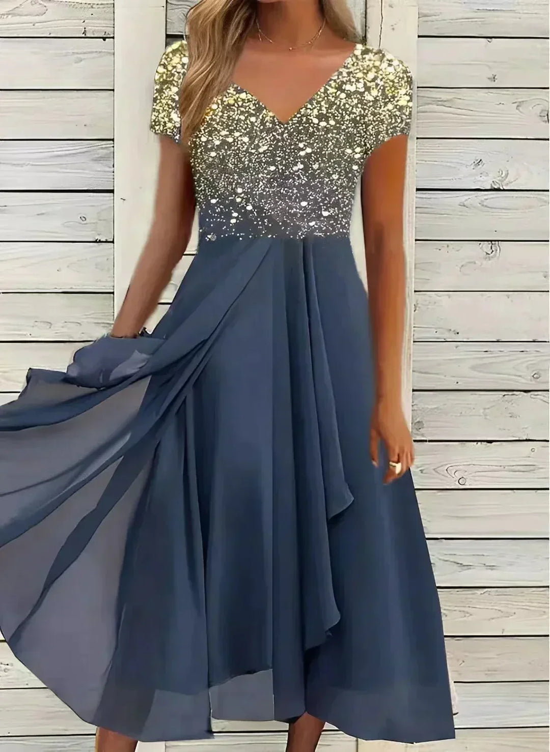 Chiffon-Partykleid