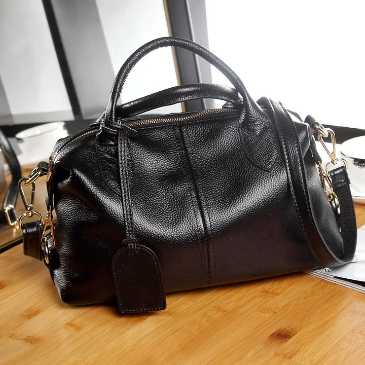 Nord Taschen | Textured Leather Shoulder Handbag