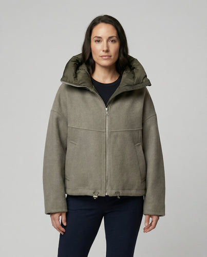 Lässige Kapuzenjacke Damen