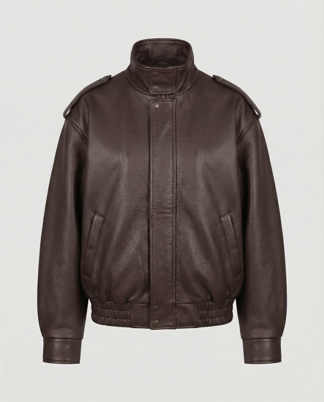 Asymmetrische Damen Lederjacke