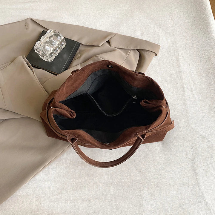 Nord Taschen | Suede Shoulder Handbag