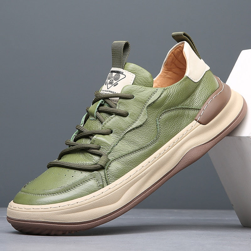 Schuhe aus echtem Leder