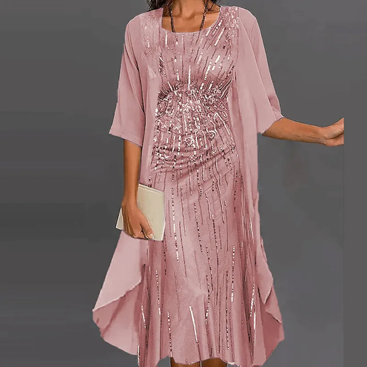 Elegantes individuelles Bedrucktes Kleid
