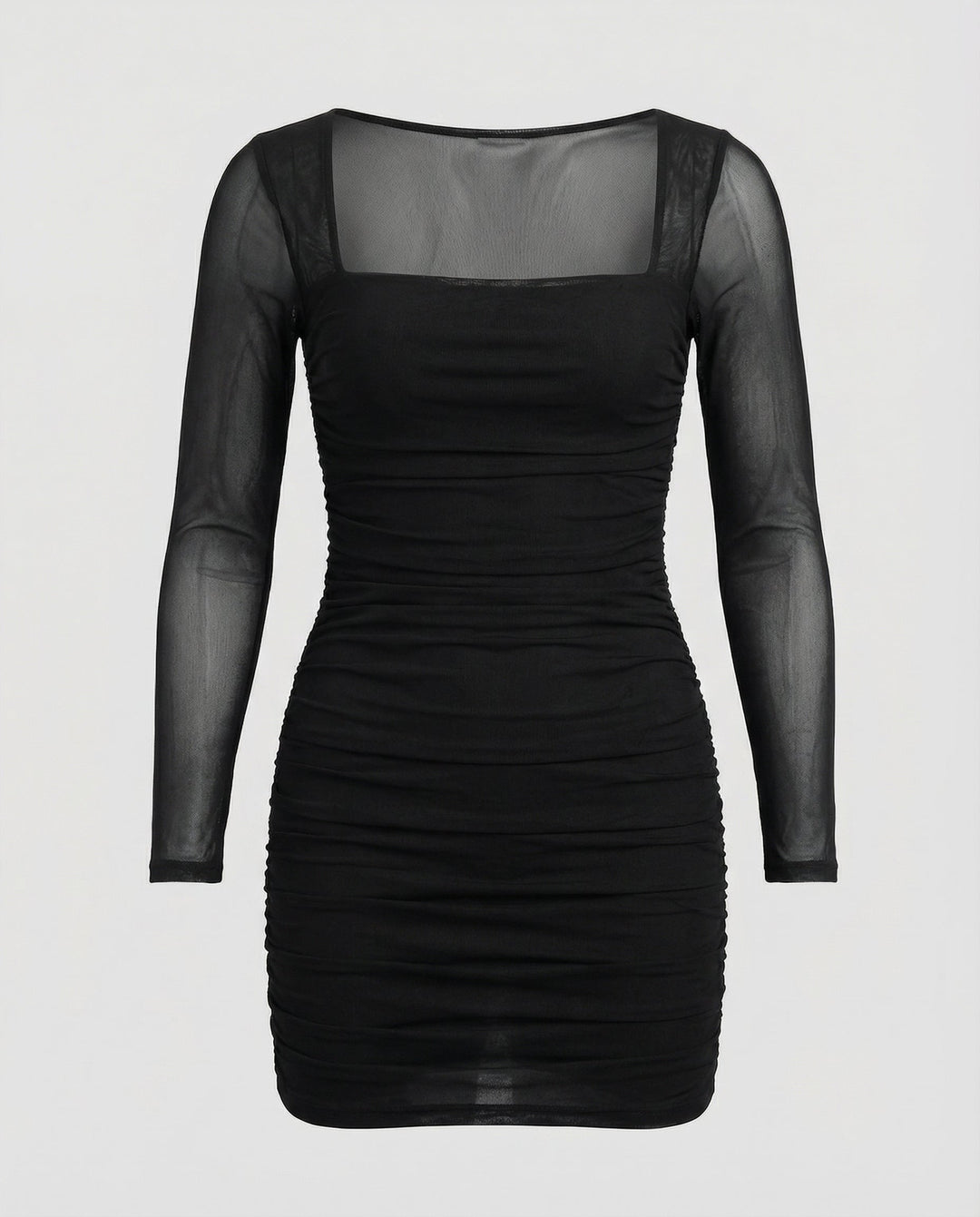 Elegantes Figurbetontes Winterkleid Damen