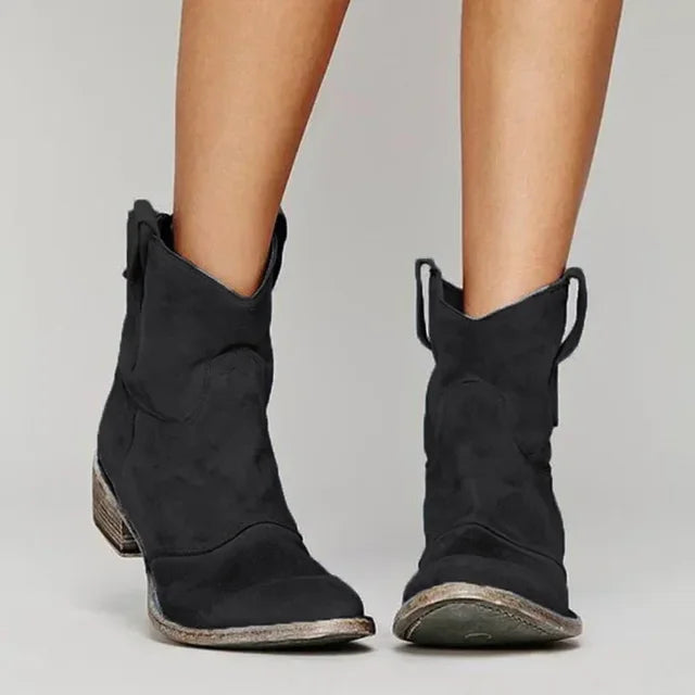 Vintage Western Stiefeletten