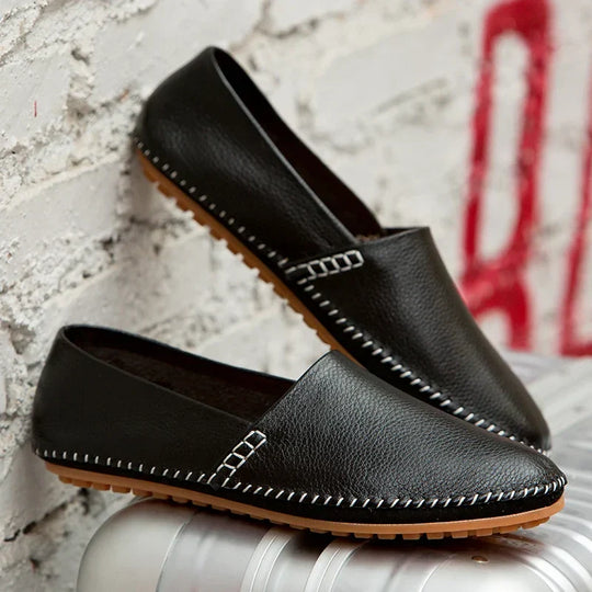Bequeme Lederhalbschuhe für den Alltag Nord Taschen Nord Taschen