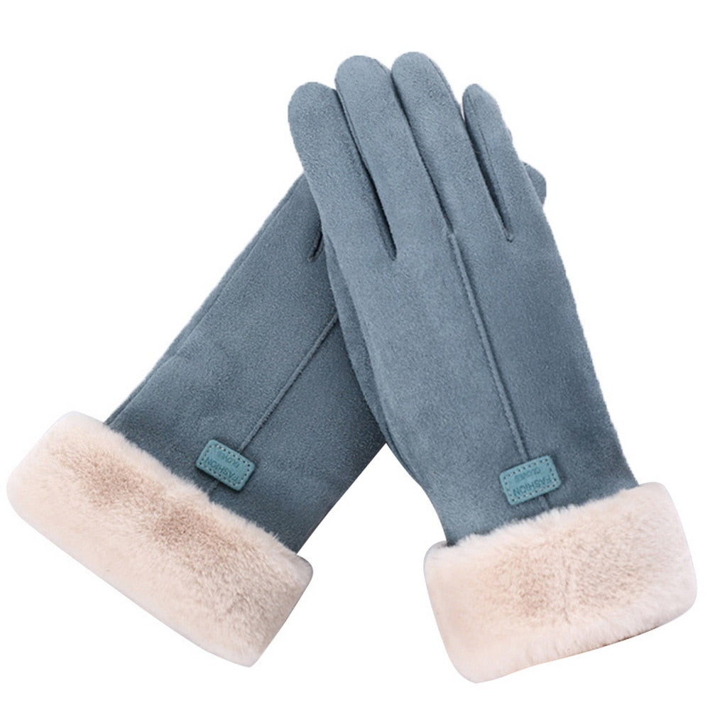 Nord Taschen - Schicke und Stilvolle Winter Furry Handschuhe für Frauen