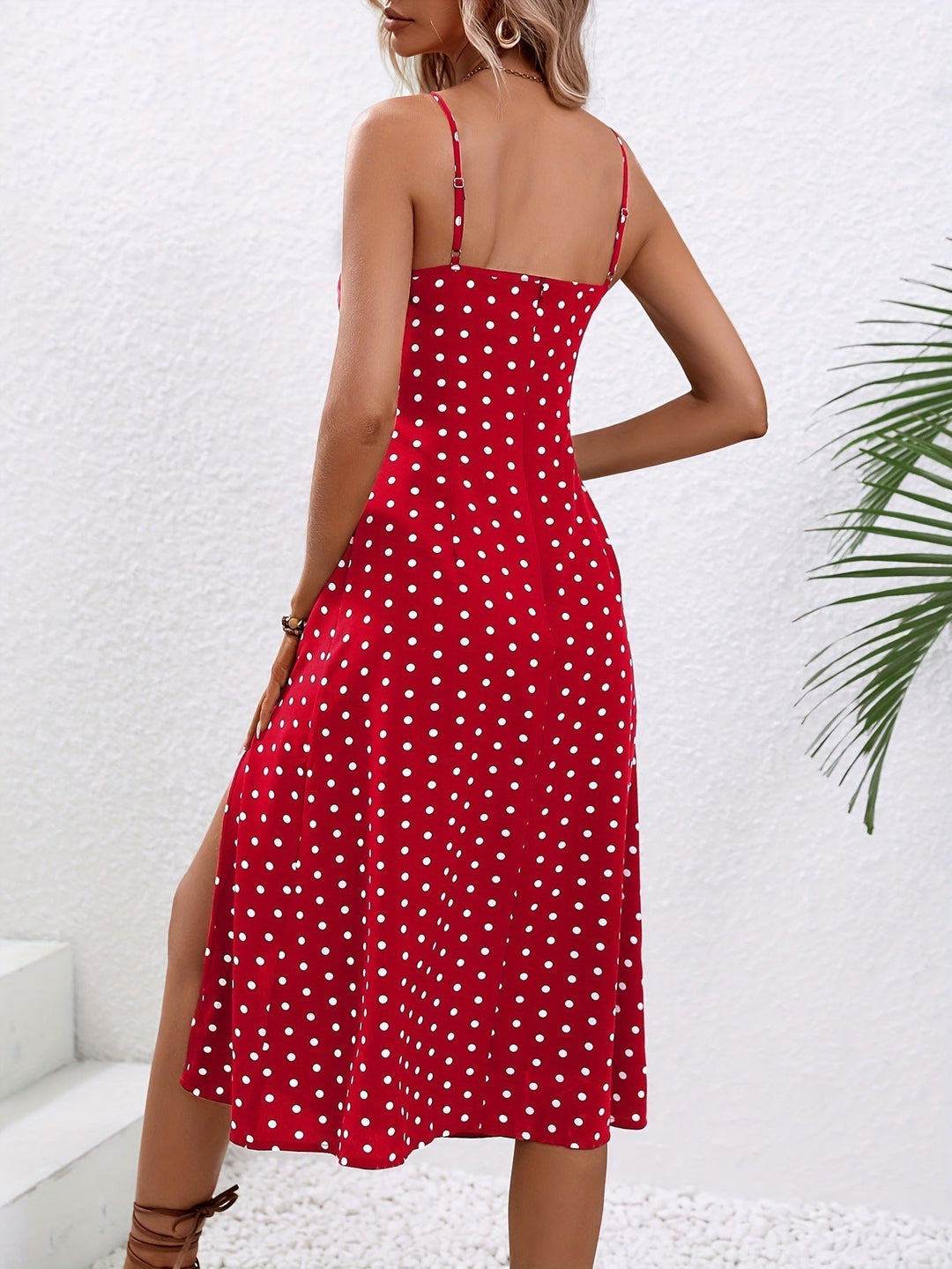 Langes Boho Kleid mit Blumenmuster für Damen