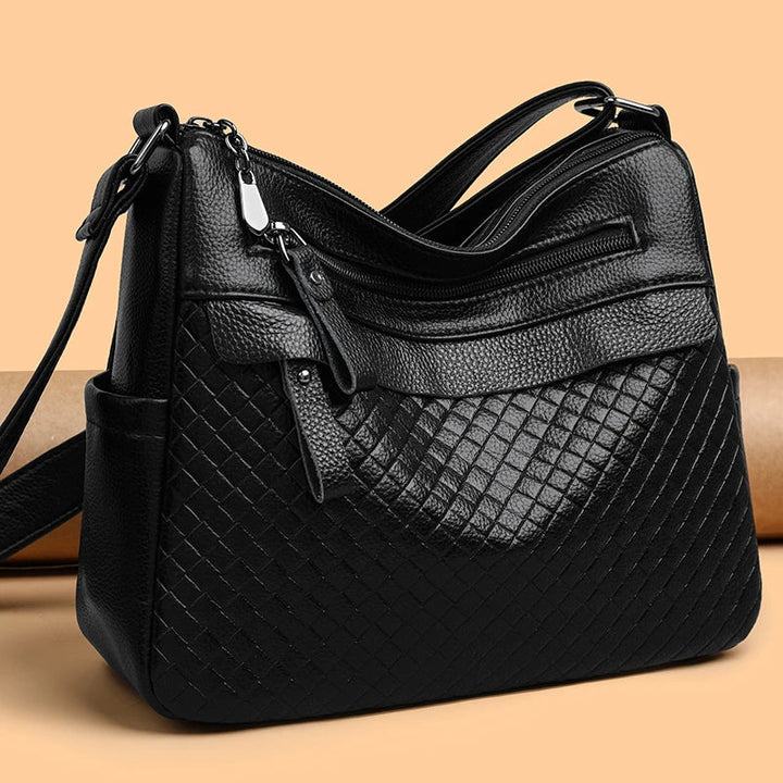 Nord Taschen | Woven Vegan Kuhhaut Umhängetasche