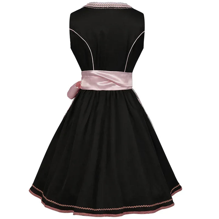 Dirndl mit Blumenmuster für Oktoberfest