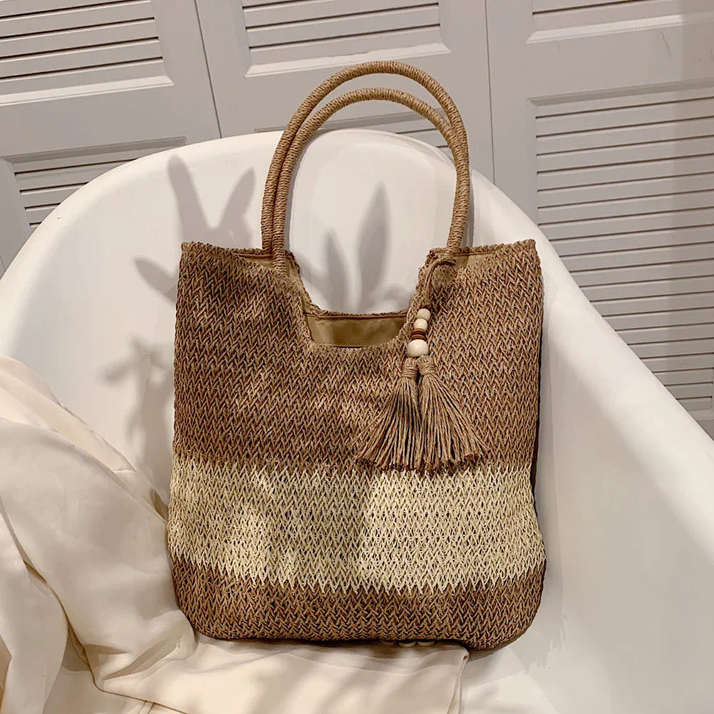 Nord Taschen | Beach Straw Handbag