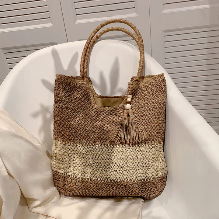 Nord Taschen | Beach Straw Handbag