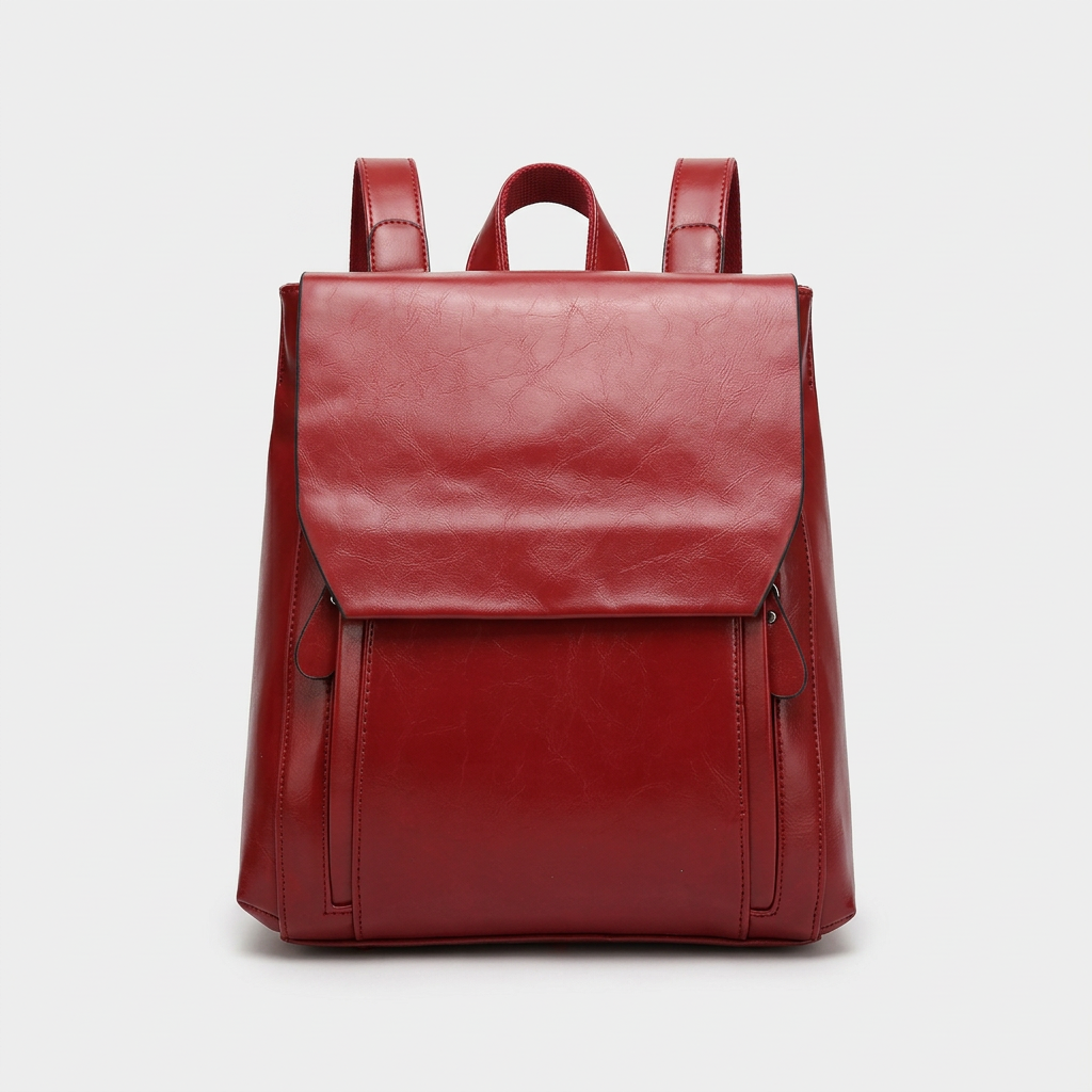 Nord Taschen | Veganleder Rucksack Damen, Klapp Reise Tasche