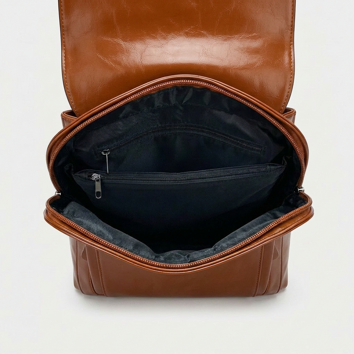 Nord Taschen | Veganleder Rucksack Damen, Klapp Reise Tasche