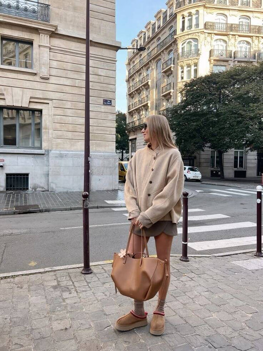 Nord Taschen Shopper Tasche – große Henkeltasche mit abnehmbarem Schultergurt (Klein/Mittel)