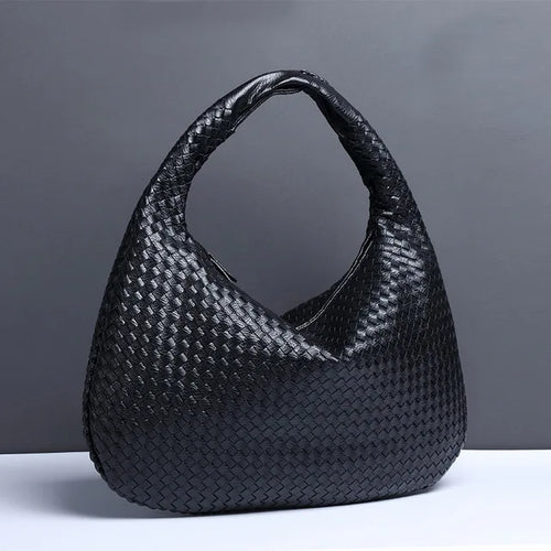 Vintage Umhängetasche Damen Geflochtene Handtasche mit Reißverschluss Im Sale