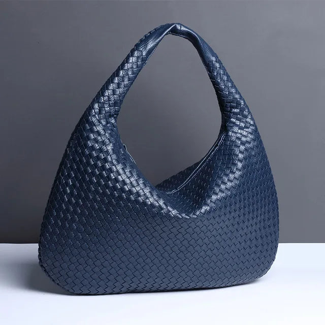Vintage Umhängetasche Damen Geflochtene Handtasche mit Reißverschluss Im Sale