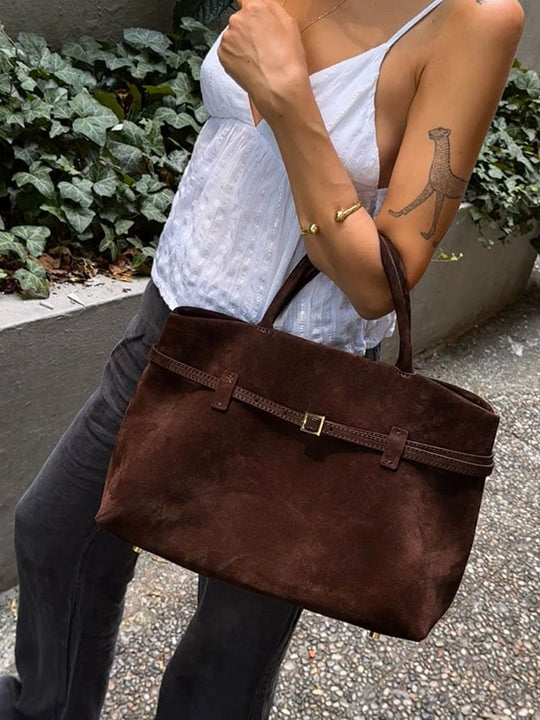 Nord Taschen | Wildleder Schultertasche