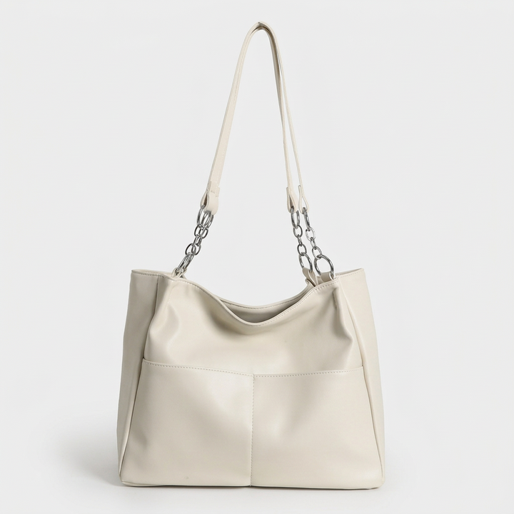 Nord Taschen | Große Vegane Rinderhaut Tote Tasche, Ketten Schultertasche