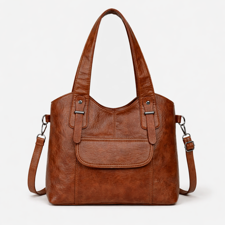 Nord Taschen | Große vegane Kuhfell-Tasche, Schultertasche