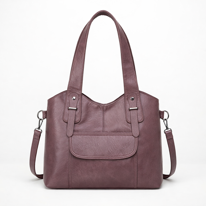Nord Taschen | Große vegane Kuhfell-Tasche, Schultertasche