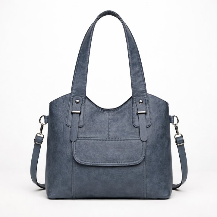 Nord Taschen | Große vegane Kuhfell-Tasche, Schultertasche
