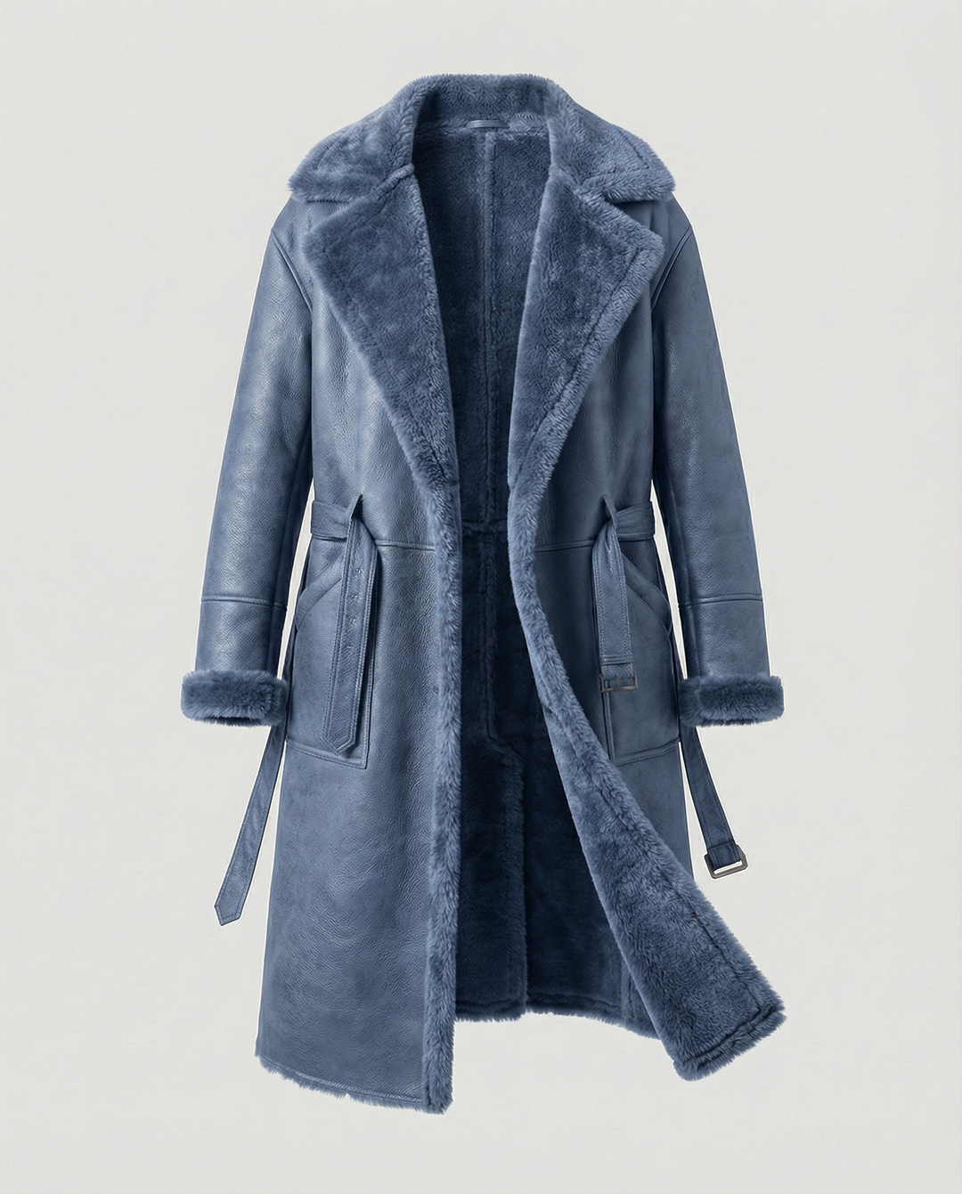Langer Luxus Wintermantel