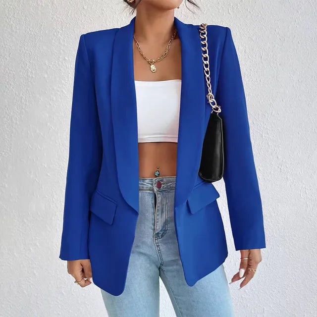 Damen Blazer Streetwear Mode Blazer