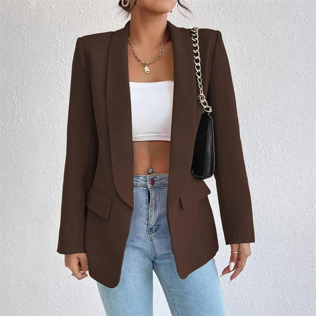 Damen Blazer Streetwear Mode Blazer