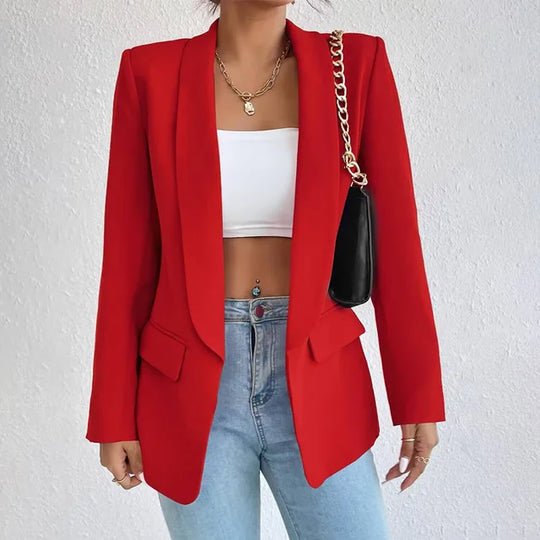 Damen Blazer Streetwear Mode Blazer