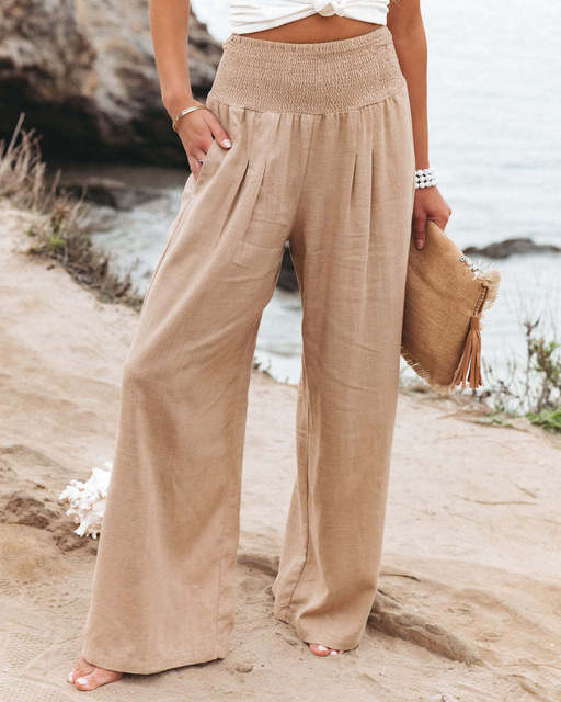 Nord Taschen | Bequeme Leinenhose für Damen