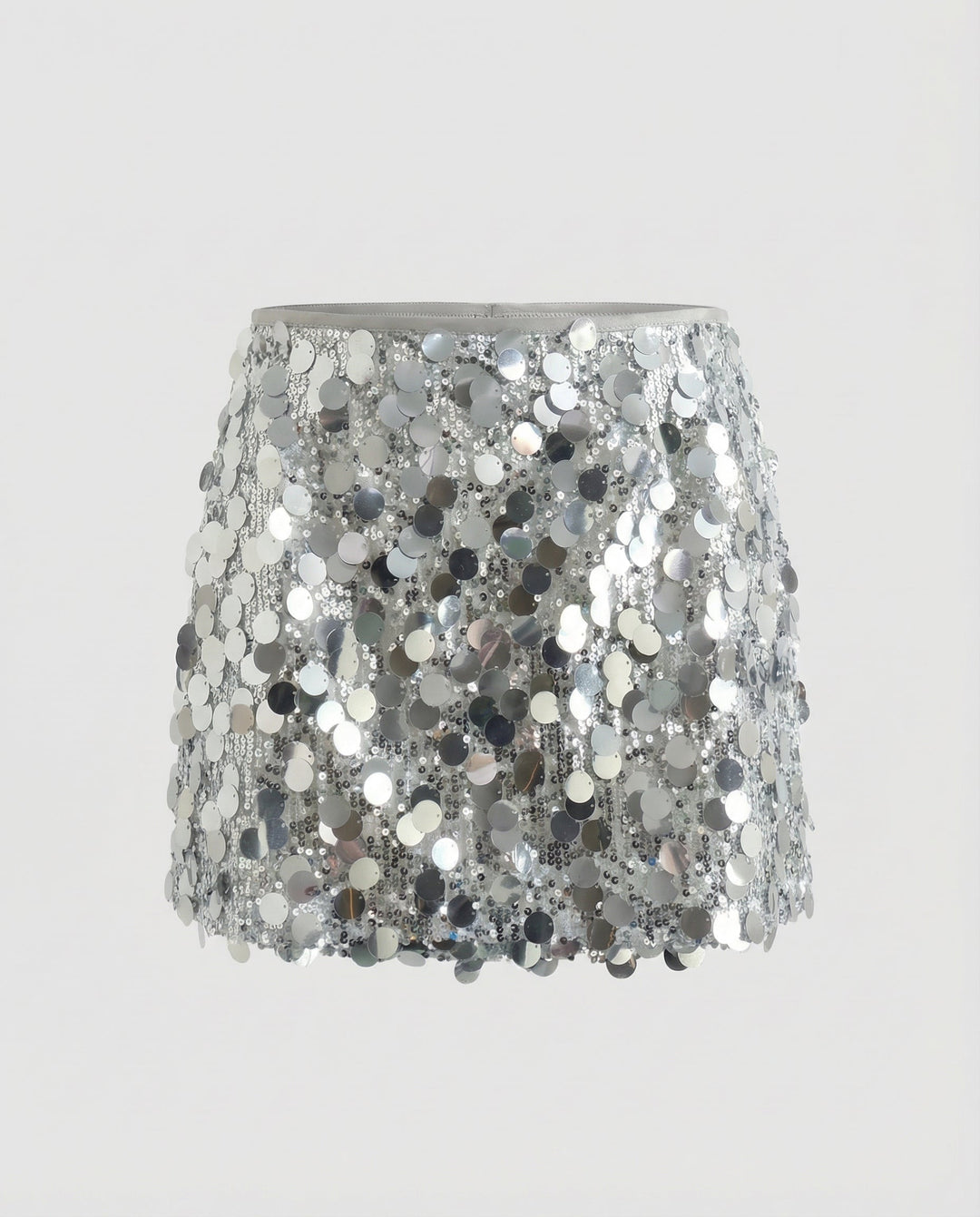 Eleganter Pailletten Minirock