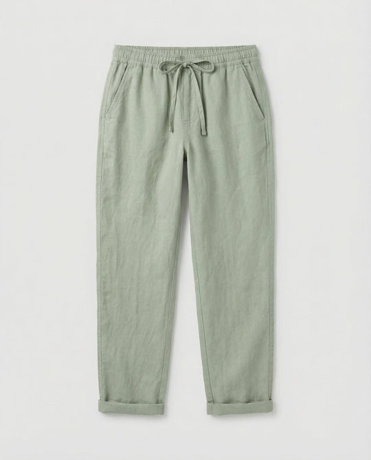 Luftige Damen Leinenhose Sommer