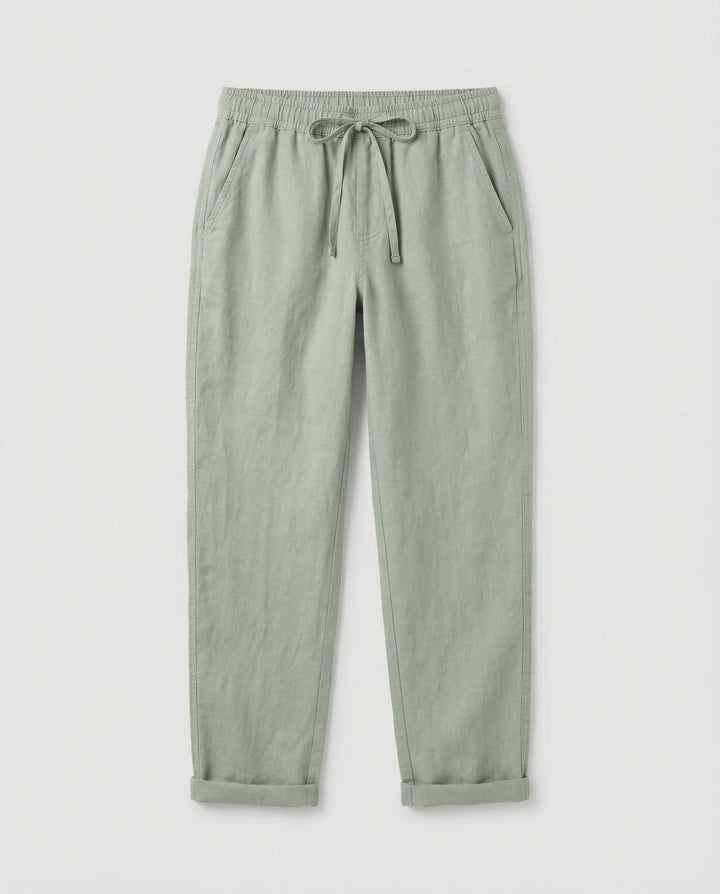 Luftige Damen Leinenhose Sommer