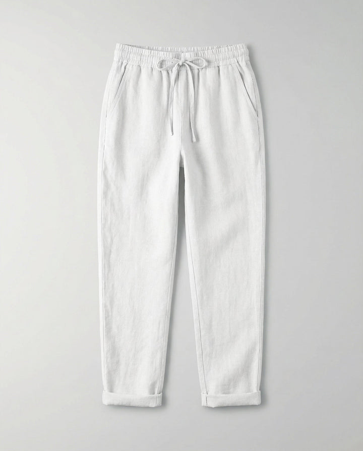 Luftige Damen Leinenhose Sommer
