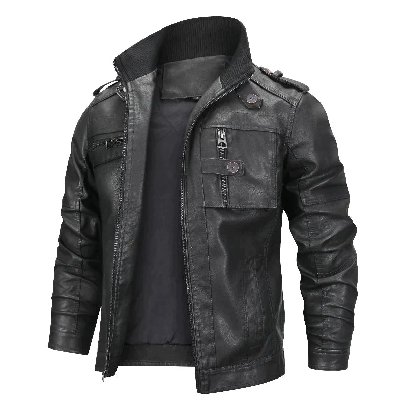 Lederjacke