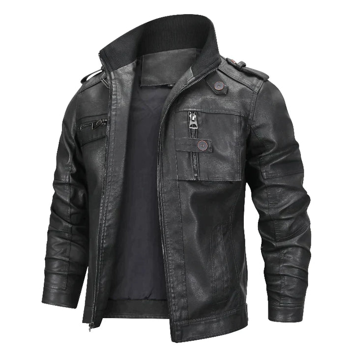 Lederjacke