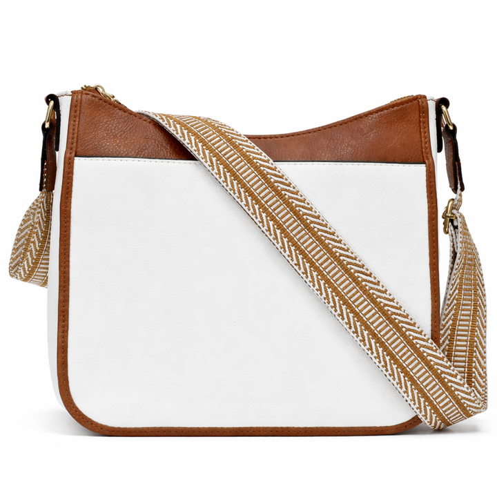 Nord Taschen | Vegane Rindsleder Umhängetasche, Boho Gitarrengurt