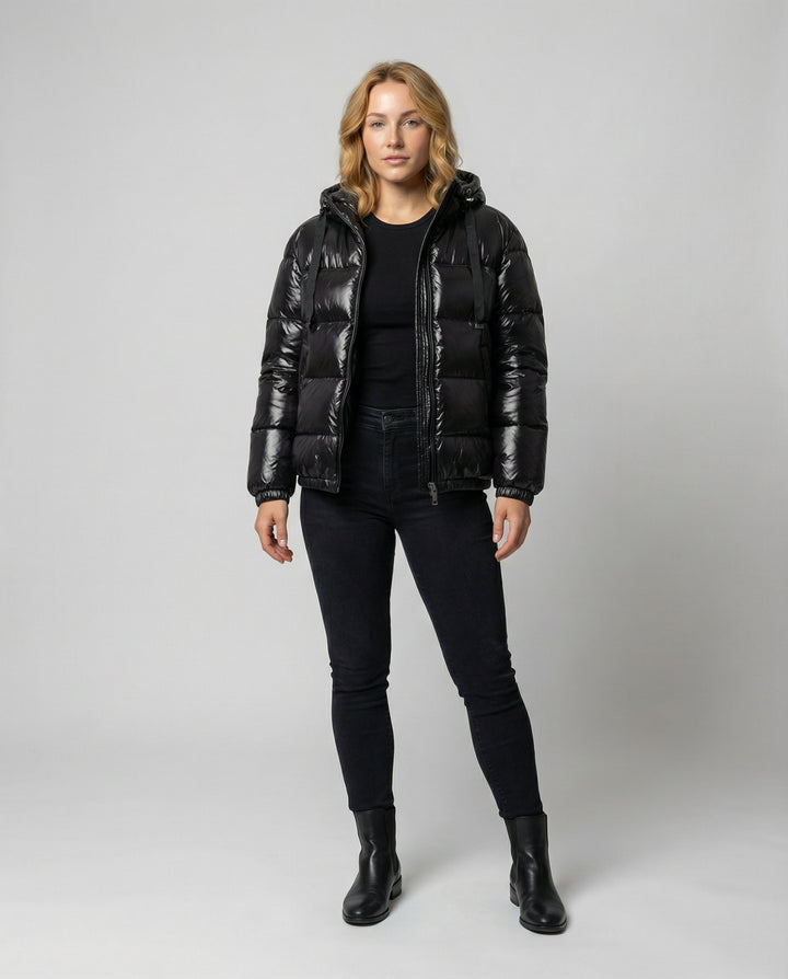 Unisex Daunen-Pufferjacke