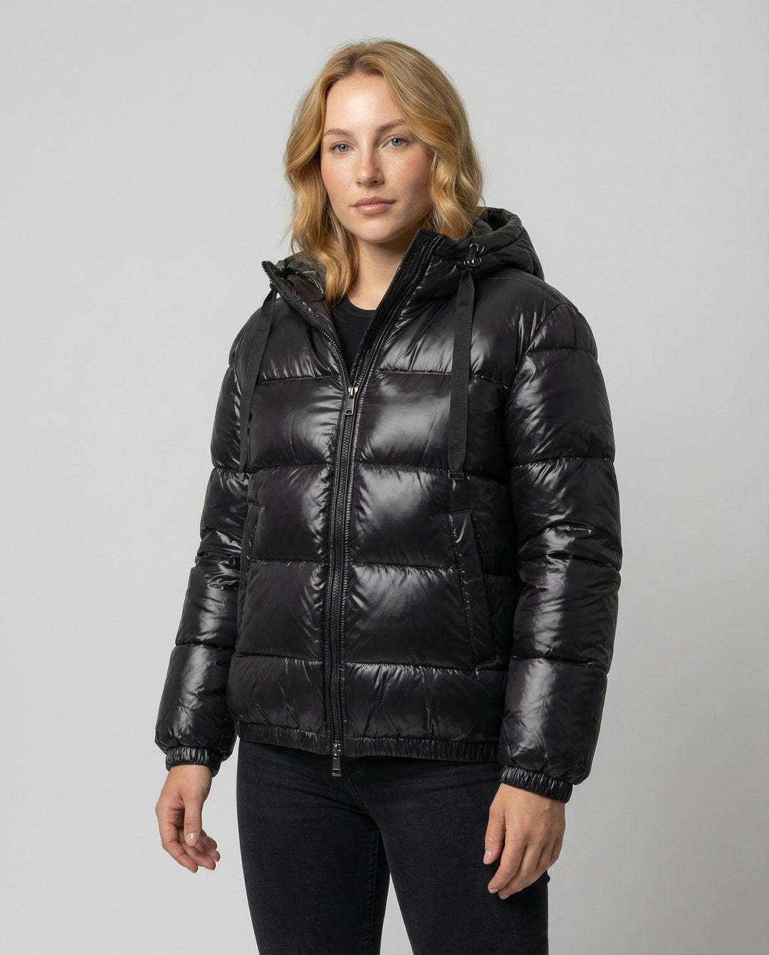 Unisex Daunen-Pufferjacke