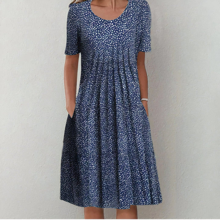 Elegantes Kleid aus weichem Mischgewebe