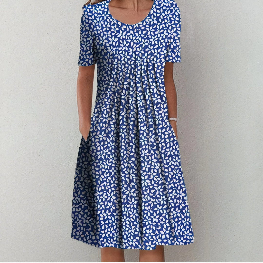Elegantes Kleid aus weichem Mischgewebe