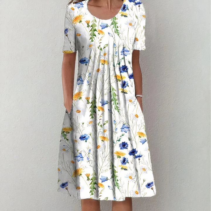 Elegantes Kleid aus weichem Mischgewebe