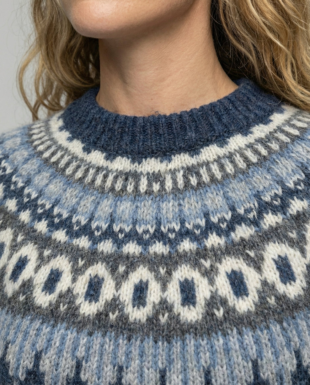 Nordischer Strickpullover Damen