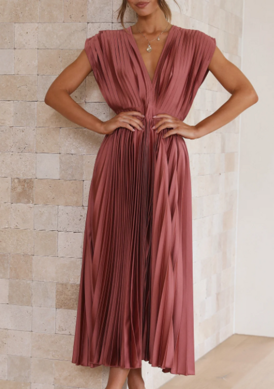 Elegantes Maxikleid Aus Leichtem Stoff - Arvani