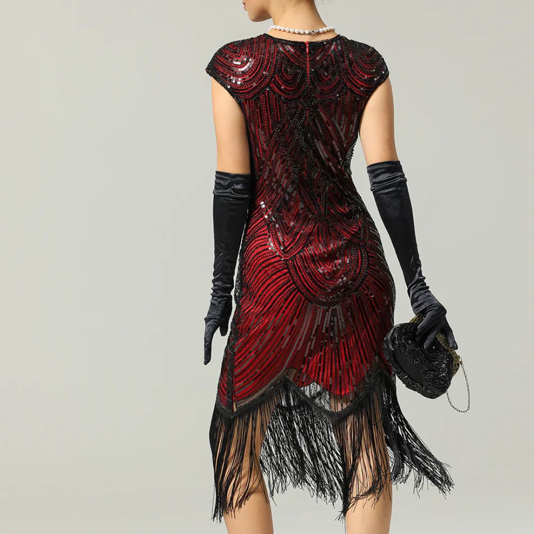 1920Er Gatsby-Stil Glitzerndes Kleid - Vittorelli