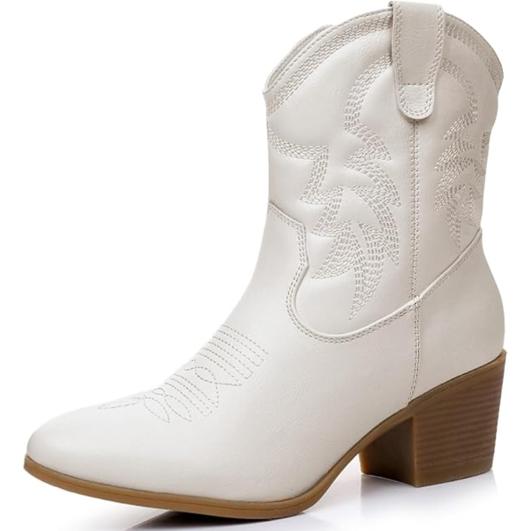 Klassische Mid High Cowgirl Stiefel - Tammy Nord Taschen