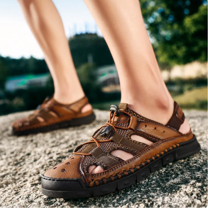 Herren Sommer Freizeit Sandalen
