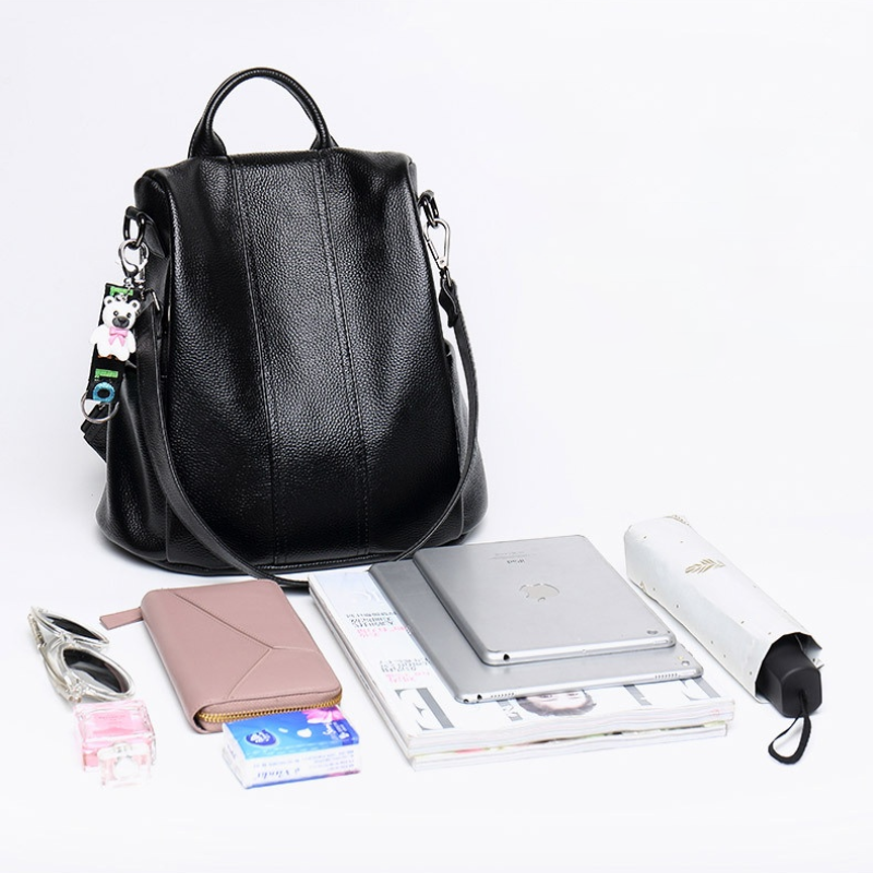 DiNord Taschenstahl Rucksack Aus Leder