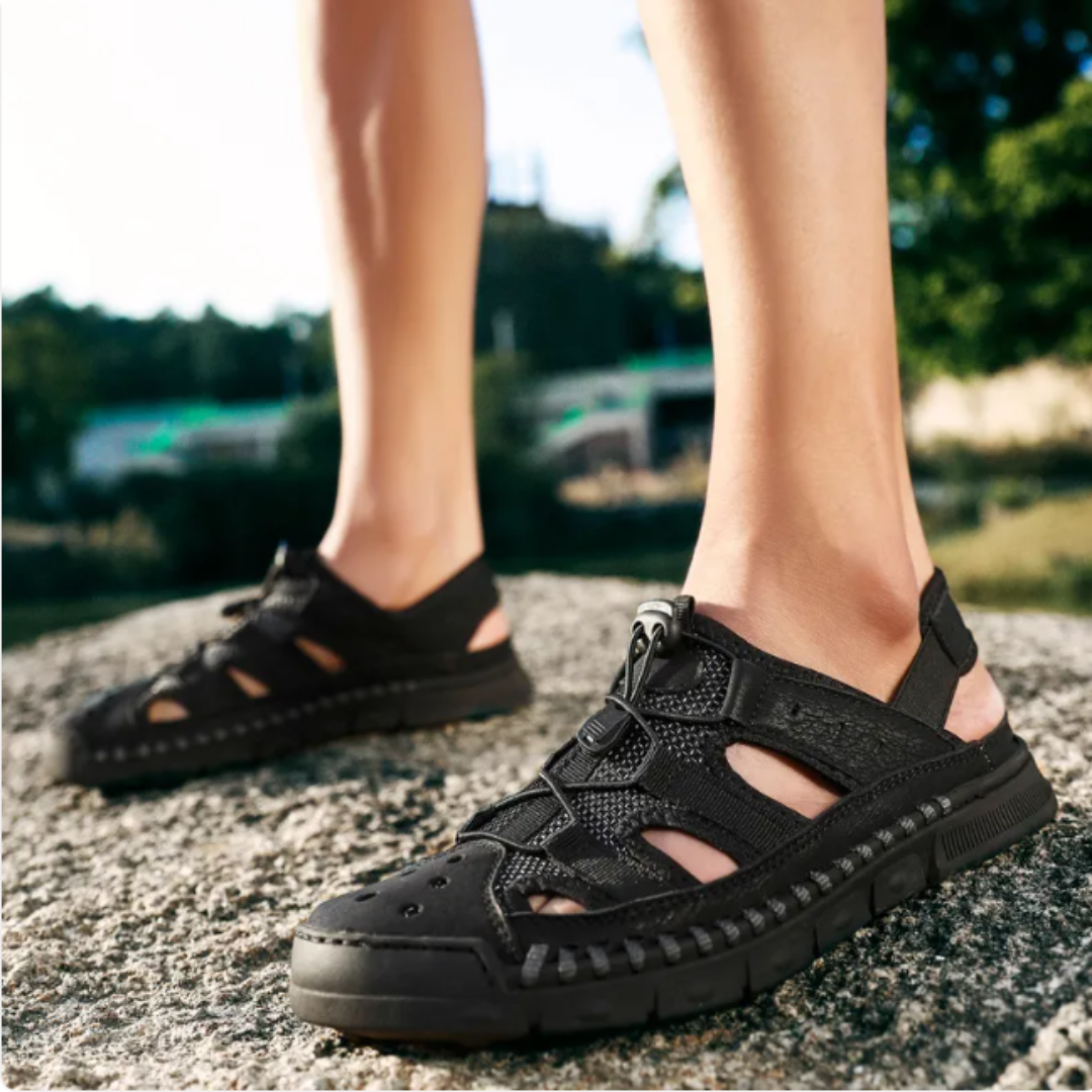 Herren Sommer Freizeit Sandalen